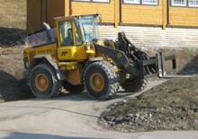 Gumikerekes homlokrakodók Volvo L 50