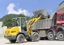 Gumikerekes homlokrakodók Liebherr L 507 Stereo