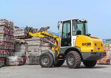 Gumikerekes homlokrakodók Liebherr L 508 Stereo