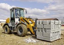 Gumikerekes homlokrakodók Liebherr L 509 Stereo