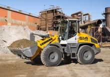 Gumikerekes homlokrakodók Liebherr L 514 Stereo