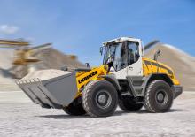 Gumikerekes homlokrakodók Liebherr L 538