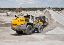 Gumikerekes homlokrakodók Liebherr L 550 XPower