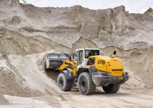 Gumikerekes homlokrakodók Liebherr L 576 XPower