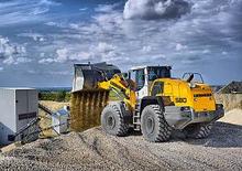 Gumikerekes homlokrakodók Liebherr L 580