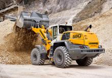Gumikerekes homlokrakodók Liebherr L 580 XPower