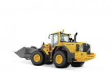 Gumikerekes homlokrakodók Volvo L110F