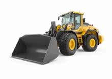 Gumikerekes homlokrakodók Volvo L110H