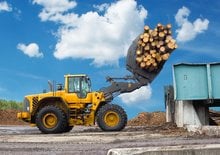 Gumikerekes homlokrakodók Volvo L150F