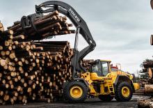 Gumikerekes homlokrakodók Volvo L180H High-Lift