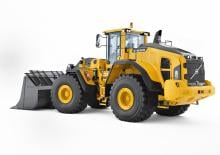 Gumikerekes homlokrakodók Volvo L250H