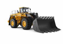 Gumikerekes homlokrakodók Volvo L350F