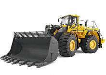 Gumikerekes homlokrakodók Volvo L350F