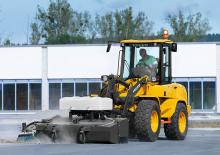 Gumikerekes homlokrakodók Volvo L35G