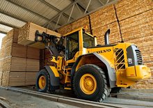 Gumikerekes homlokrakodók Volvo L70F