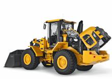Gumikerekes homlokrakodók Volvo L90G-LB