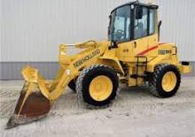 Gumikerekes homlokrakodók New Holland LW90