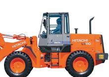 Gumikerekes homlokrakodók Hitachi LX 110