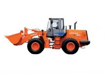 Gumikerekes homlokrakodók Hitachi LX 130