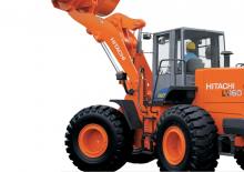 Gumikerekes homlokrakodók Hitachi LX 160