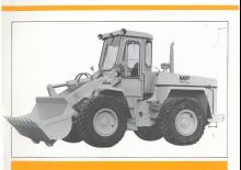 Gumikerekes homlokrakodók Massey Ferguson MF 33C