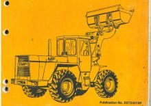 Gumikerekes homlokrakodók Massey Ferguson MF 55C