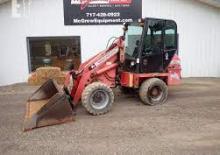 Gumikerekes homlokrakodók Massey Ferguson MF 7500