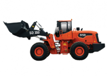 Gumikerekes homlokrakodók Doosan SD350