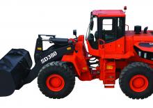 Gumikerekes homlokrakodók Doosan SD380