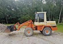 Gumikerekes homlokrakodók Terex-Schaeff SKS 631