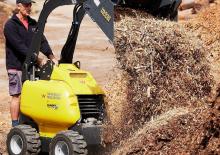 Gumikerekes homlokrakodók Wacker Neuson SM375
