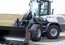 Gumikerekes homlokrakodók Terex TL 80