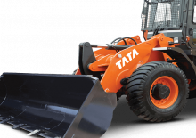 Gumikerekes homlokrakodók Hitachi TL340
