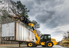 Gumikerekes homlokrakodók JCB TM 320