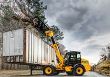 Gumikerekes homlokrakodók JCB TM 320
