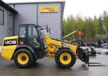 Gumikerekes homlokrakodók JCB TM310S