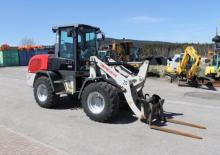 Gumikerekes homlokrakodók Takeuchi TW 10