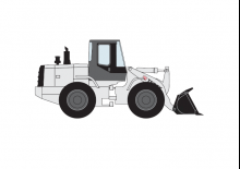 Gumikerekes homlokrakodók Terex TXL 160-1