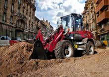 Gumikerekes homlokrakodók Yanmar V100
