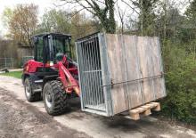 Gumikerekes homlokrakodók Yanmar V80