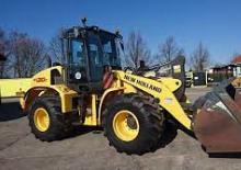 Gumikerekes homlokrakodók New Holland W130C