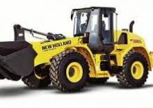 Gumikerekes homlokrakodók New Holland W190 C