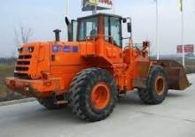 Gumikerekes homlokrakodók Fiat-Hitachi W 190