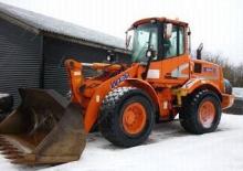 Gumikerekes homlokrakodók Fiat Kobelco W 230 Evolution