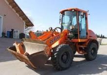Gumikerekes homlokrakodók Fiat-Hitachi W 60