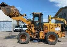 Gumikerekes homlokrakodók Komatsu W 70-1