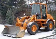 Gumikerekes homlokrakodók Fiat-Hitachi W 70