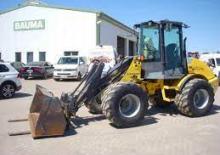 Gumikerekes homlokrakodók New Holland W80 TC