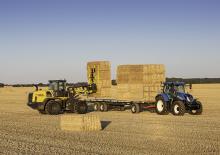 Gumikerekes homlokrakodók New Holland W130D ZB