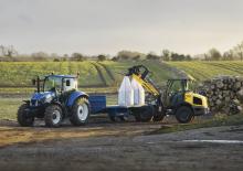 Gumikerekes homlokrakodók New Holland W60C  TC